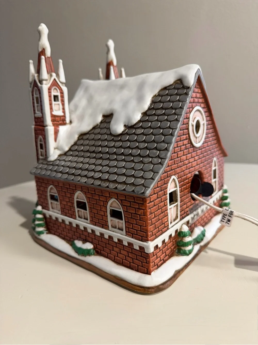 1993 Lefton St James Cathedral Lighted Colonial Village | 4066/5000 Limited Edit